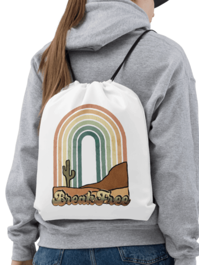 Drawstring Bag Break Free product image (1)