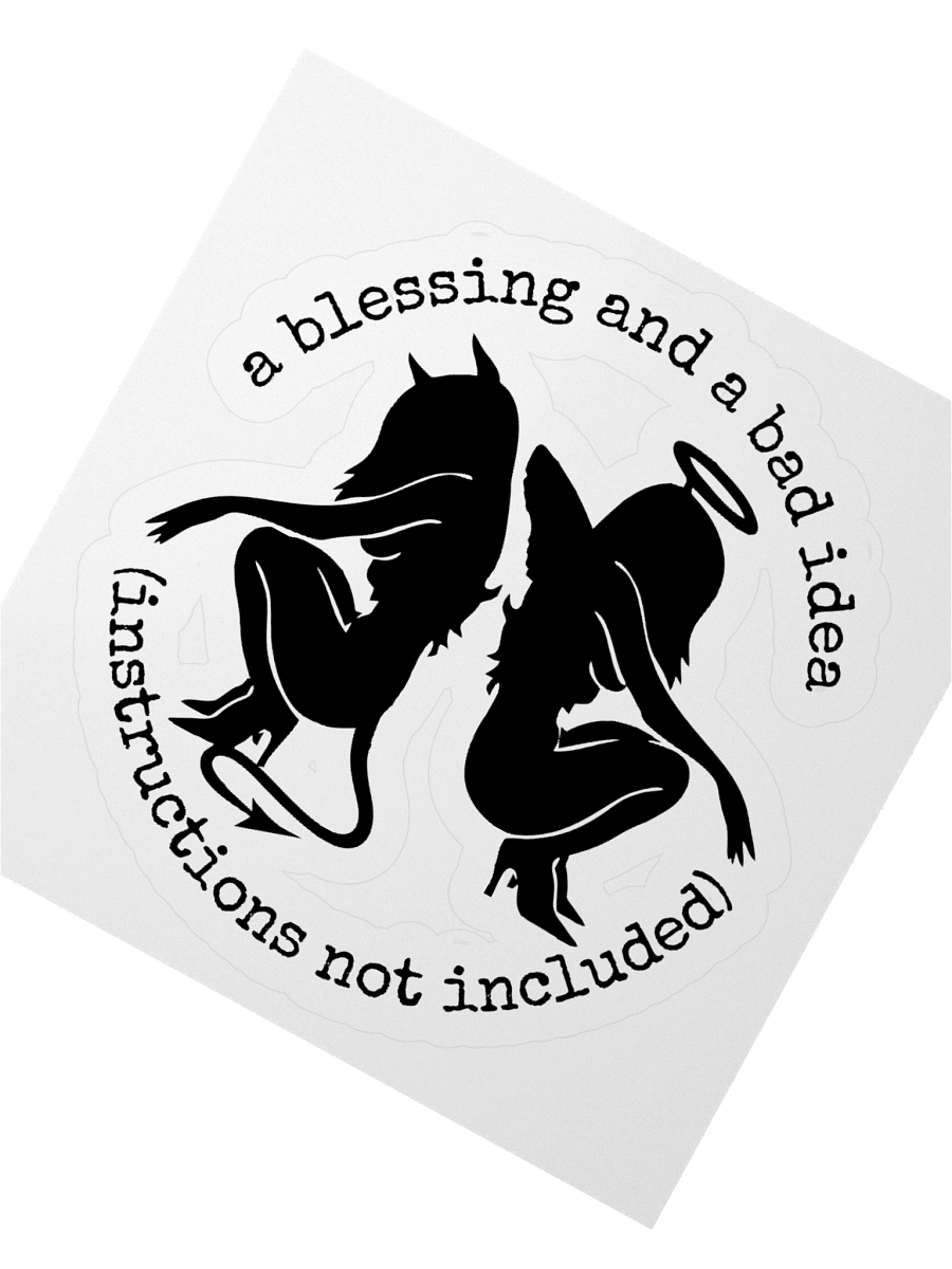 instructions not included Kiss Cut Sticker product image (5)