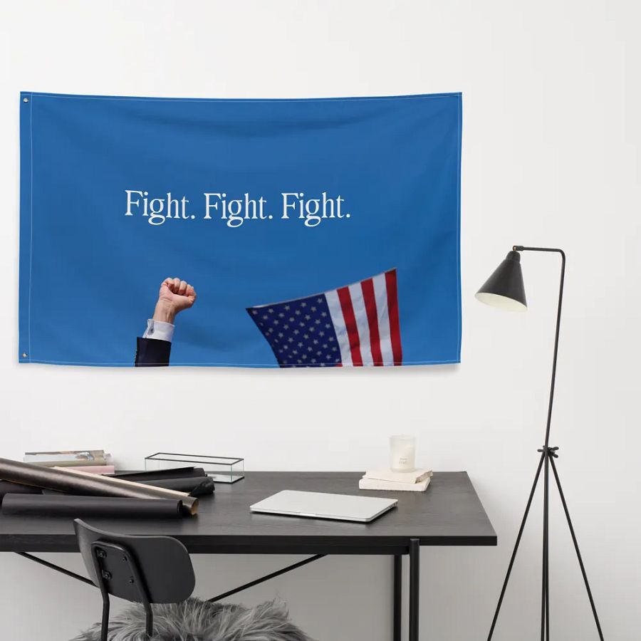 Fight. Fight. Fight. - Full-Sized Flag product image (3)