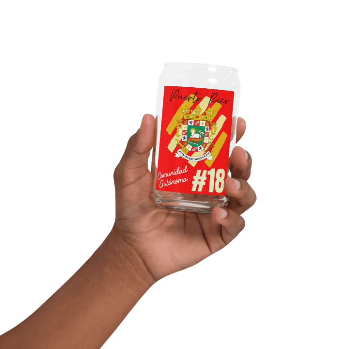 Vaso cristal rojo - Comunidad Autónoma 18 product image (2)