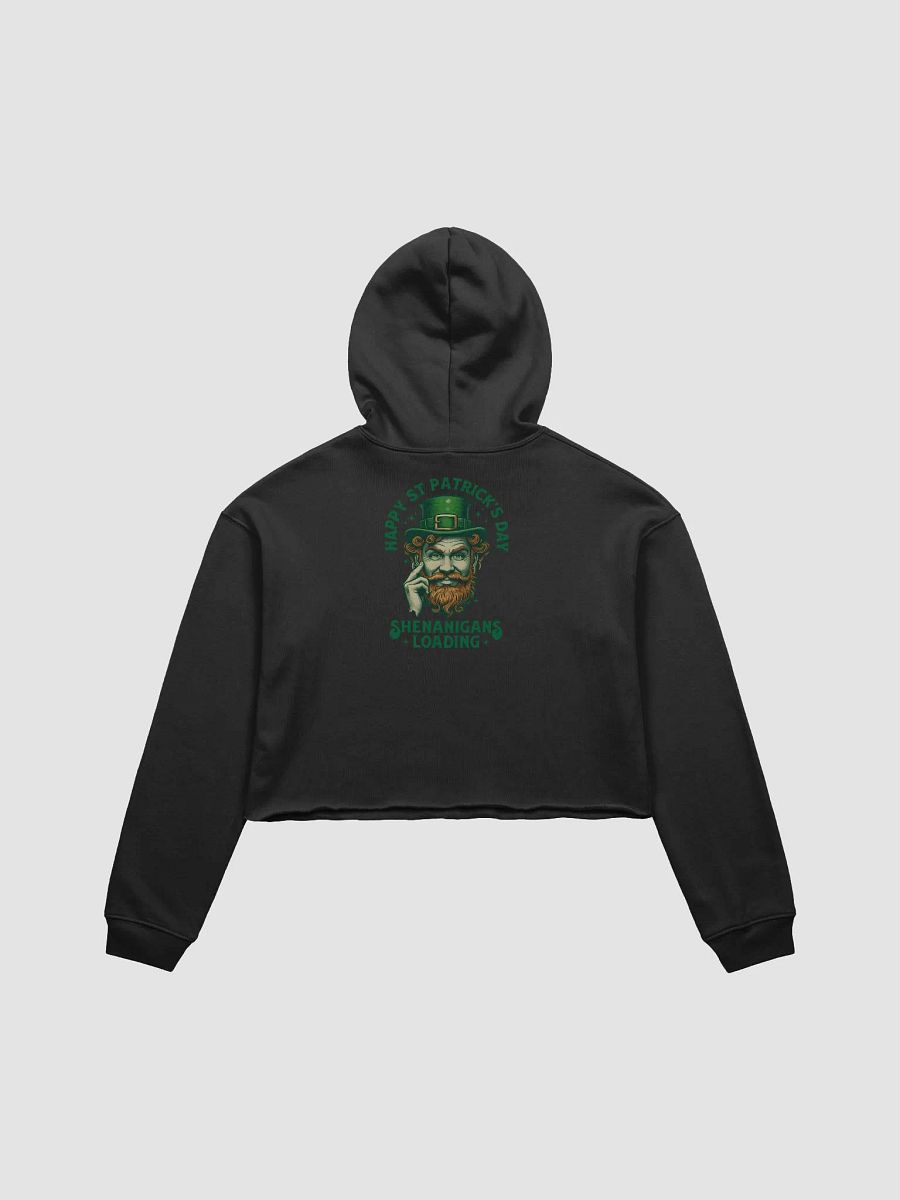 St Patrick's Day Crop Hoodie product image (2)
