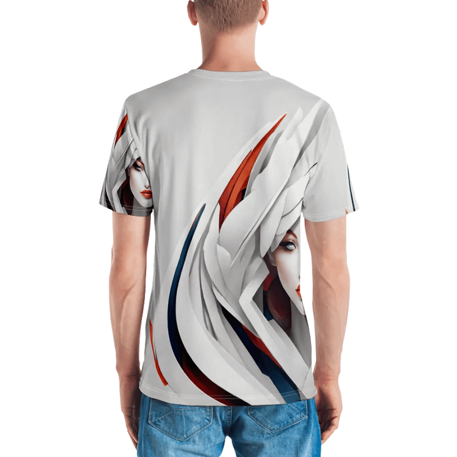 Futuristic T shirt product image (2)