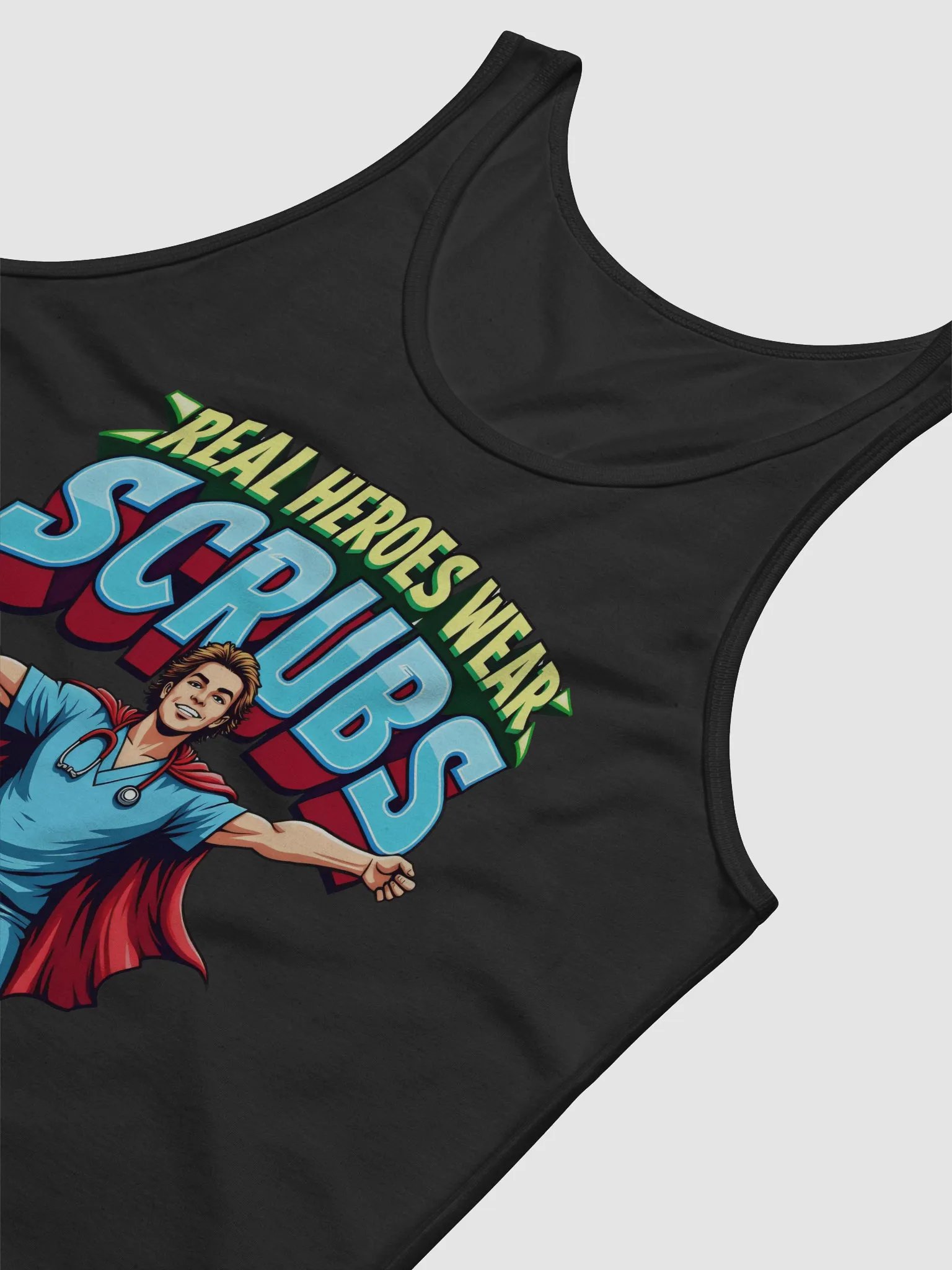 Superhero Scrubs Jersey Tank product image (41)