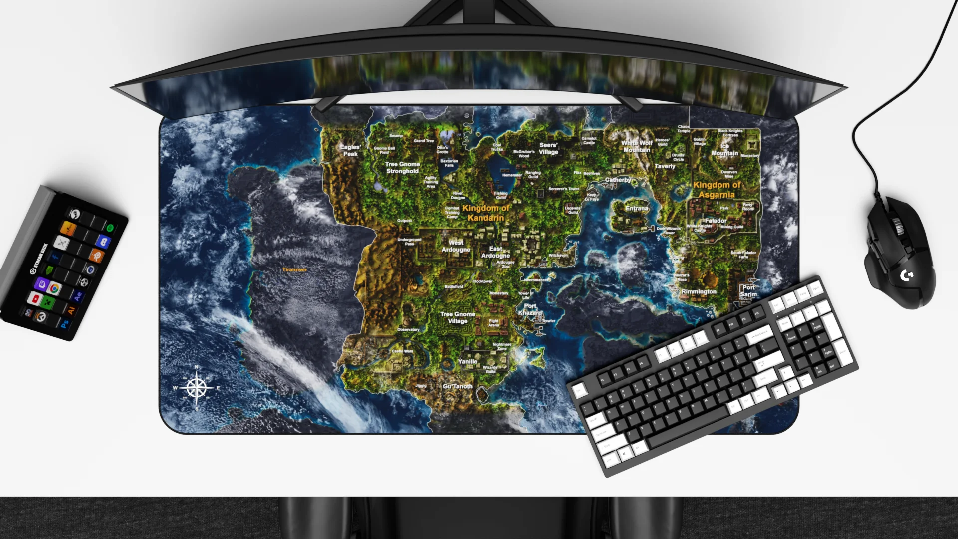 OSRS Kandarin & Asgarnia Desk Mat product image (2)