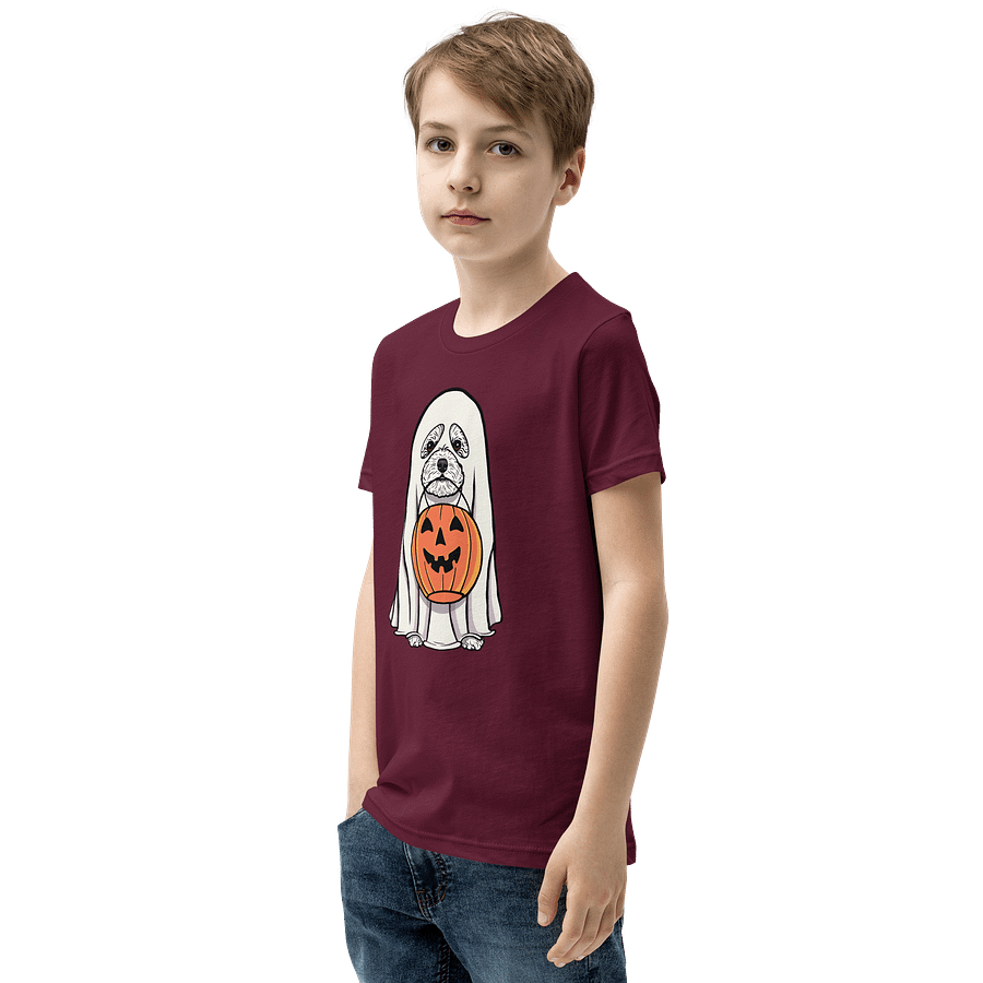 Halloween Bichon Frise Youth T-Shirt product image (19)
