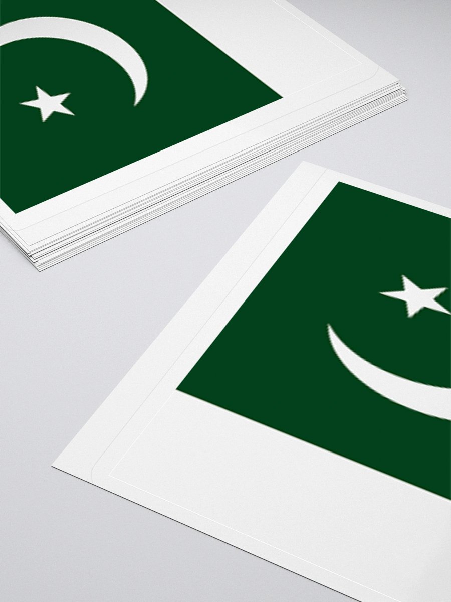 Exclusive Pakistan Flag Kiss-Cut Stickers - High-Quality Vinyl, Multiple Sizes product image (11)