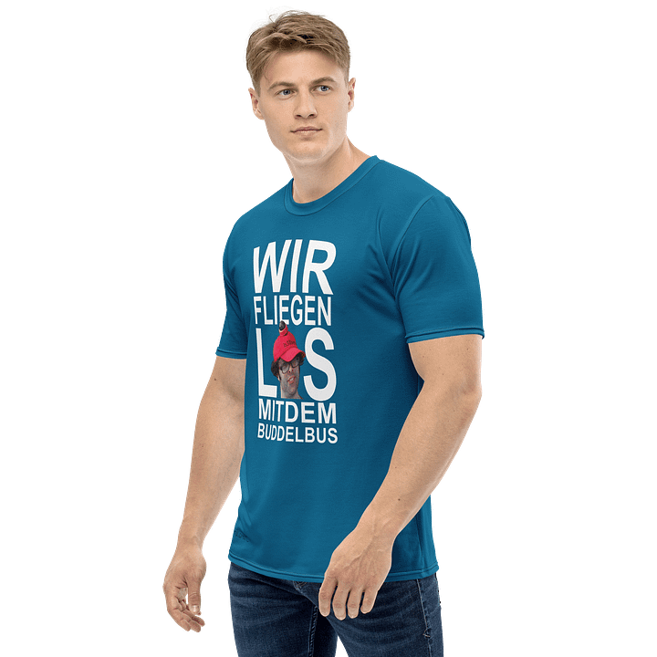 marcBUDDELBUS Crew Neck T-Shirt Blue product image (2)