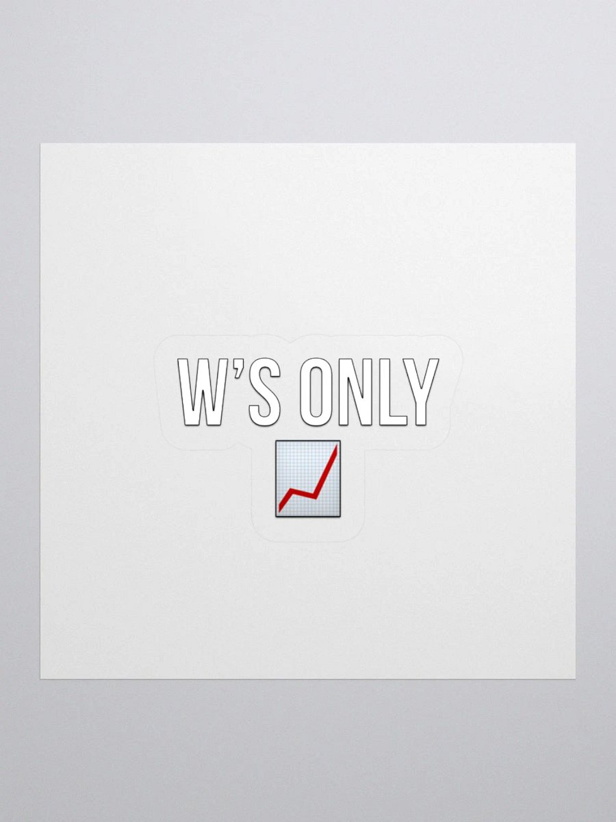W's Only Stickers product image (1)