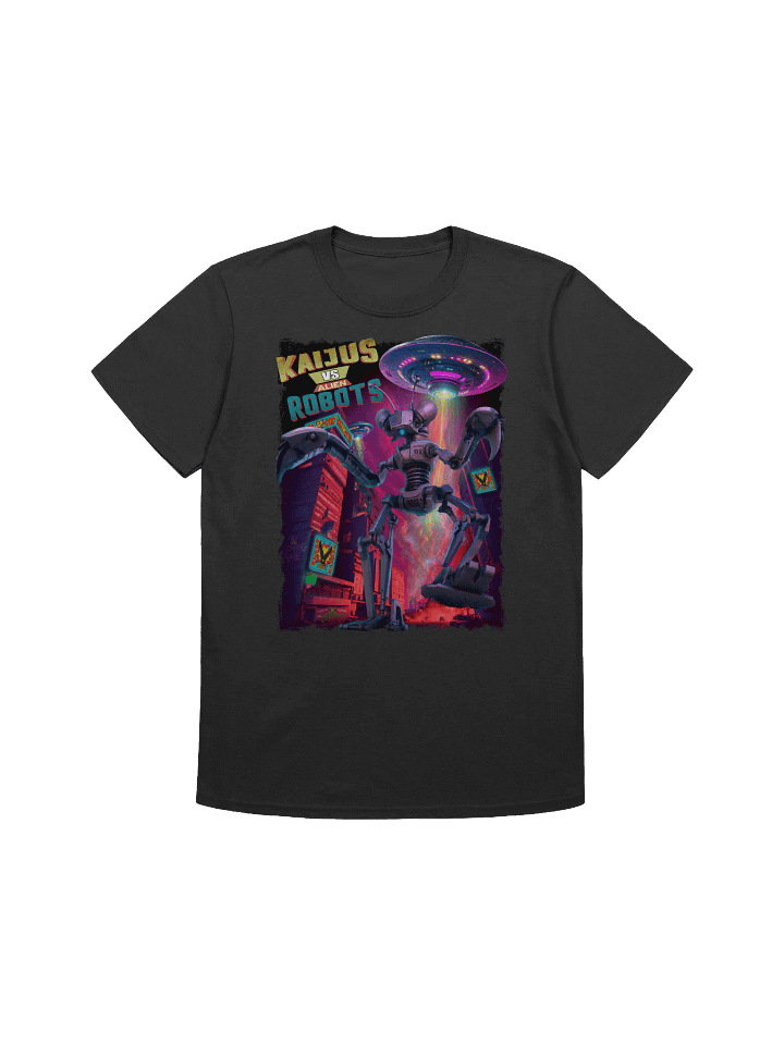 Kaijus VS Alien Robots Unisex T-Shirt product image (1)