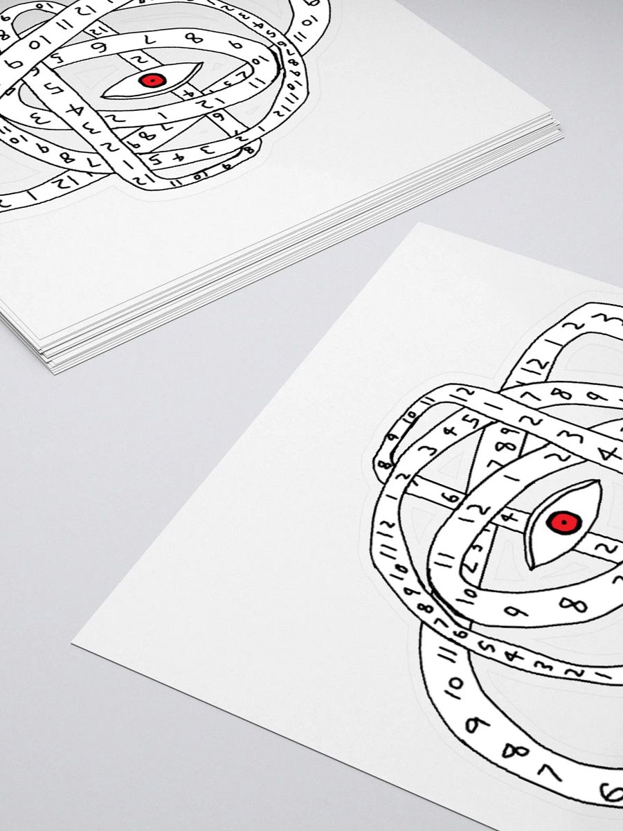 Biblically Accurate Clock Sticker product image (12)