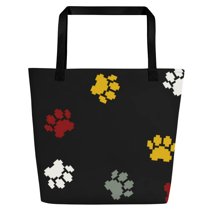 Cat Mom Colors Tote Bag with Pocket product image (1)