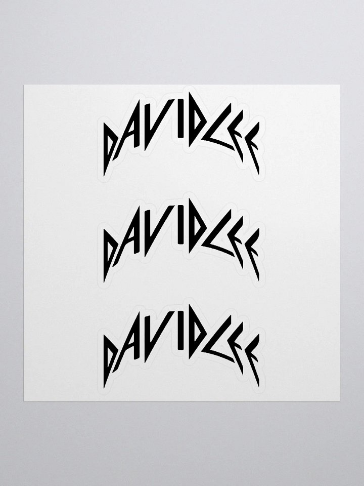 David Lee Logo Stickers product image (1)