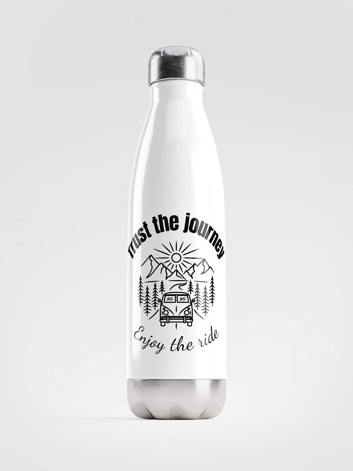 'Trust the Journey' Steel Water Bottle product image (1)
