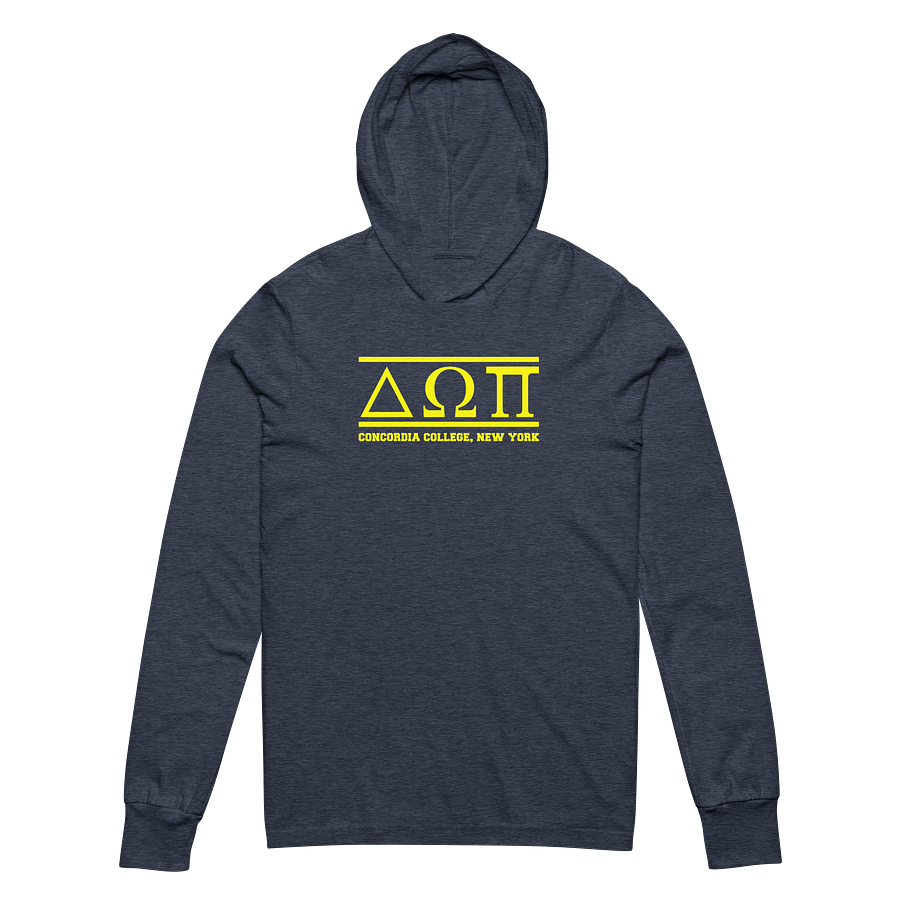 Delta Omega Pi - Long Sleeve Hooded Tee product image (7)