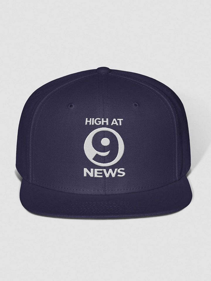 HA9N Official Logo Navy Blue And White Embroidered Hat product image (1)