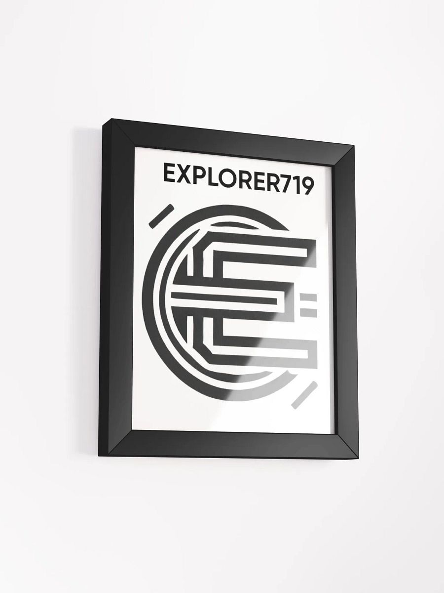 Explorer719 Poster con Cornice product image (2)