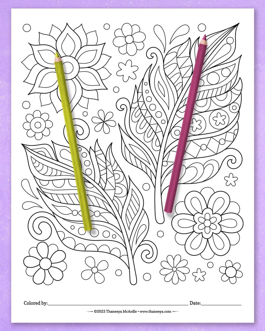 Super Groovy Coloring Pages product image (8)