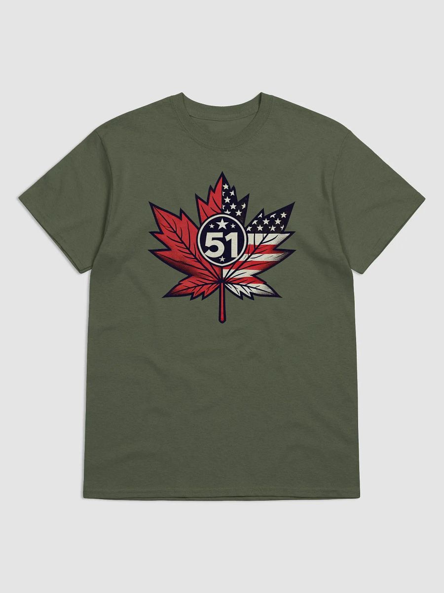 "51st State" Maple Leaf T-Shirt (Gildan) product image (1)