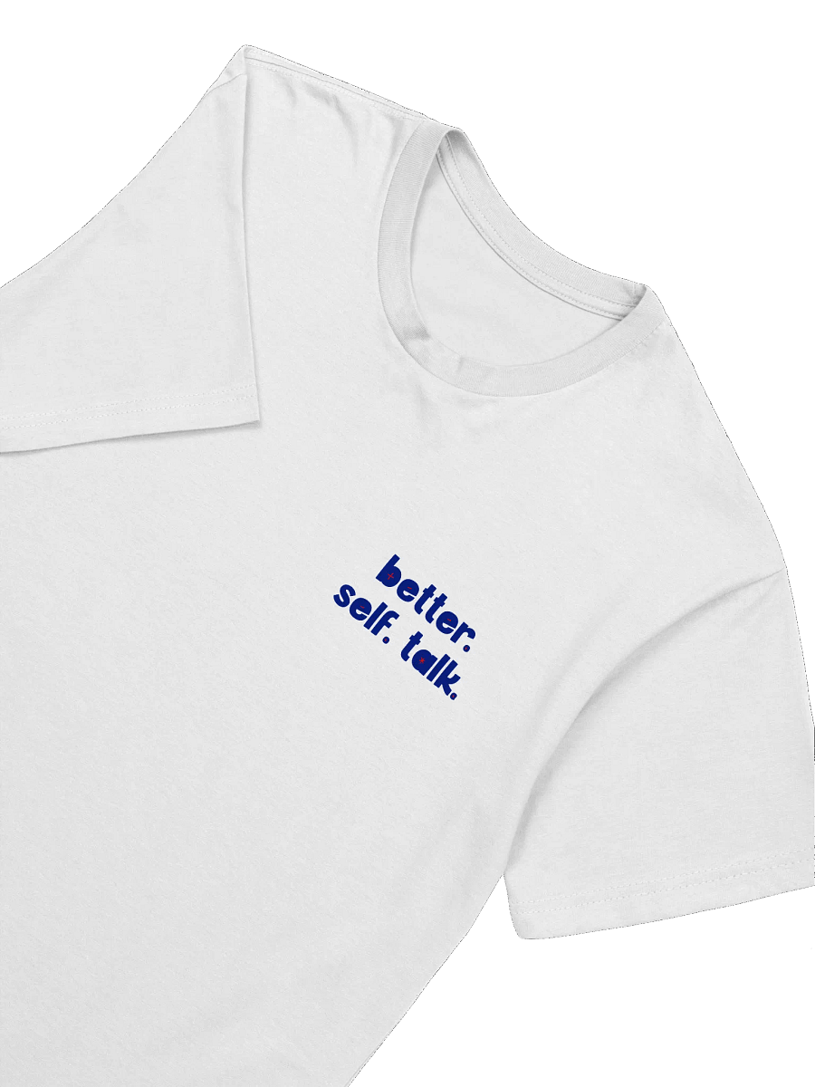 Better. Self. Talk. T-Shirt (Navy & Red) product image (3)