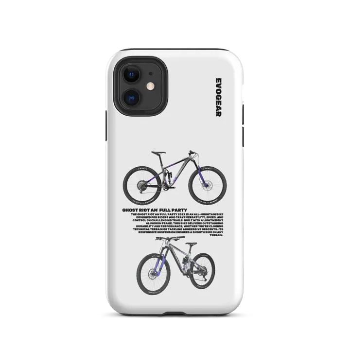 White Ghost Riot AM Full Party iPhone Case product image (47)