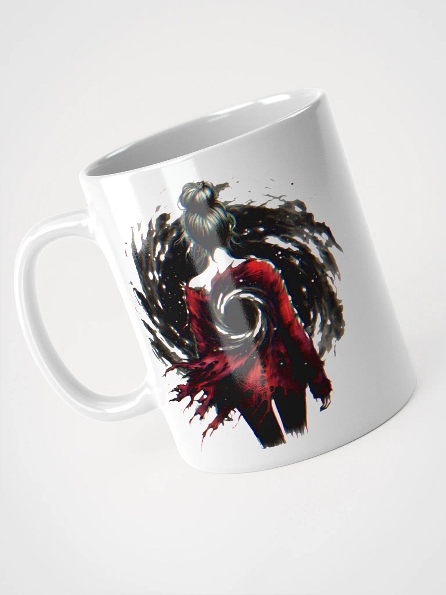 Entering the Void White Glossy Coffee Mug product image (3)