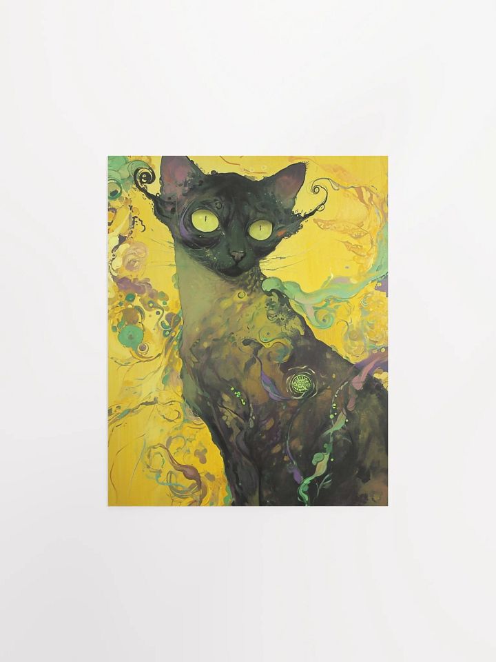 Psychedelic Cat Eyes Poster product image (1)