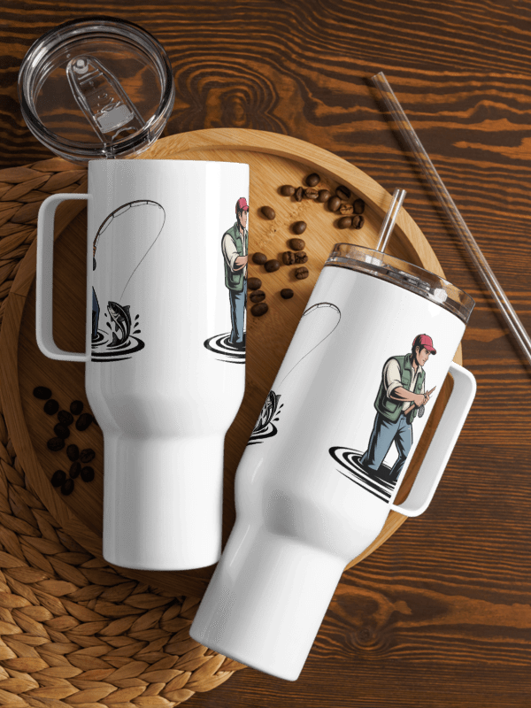 Tranquil Fishing Expedition Travel Mug product image (4)