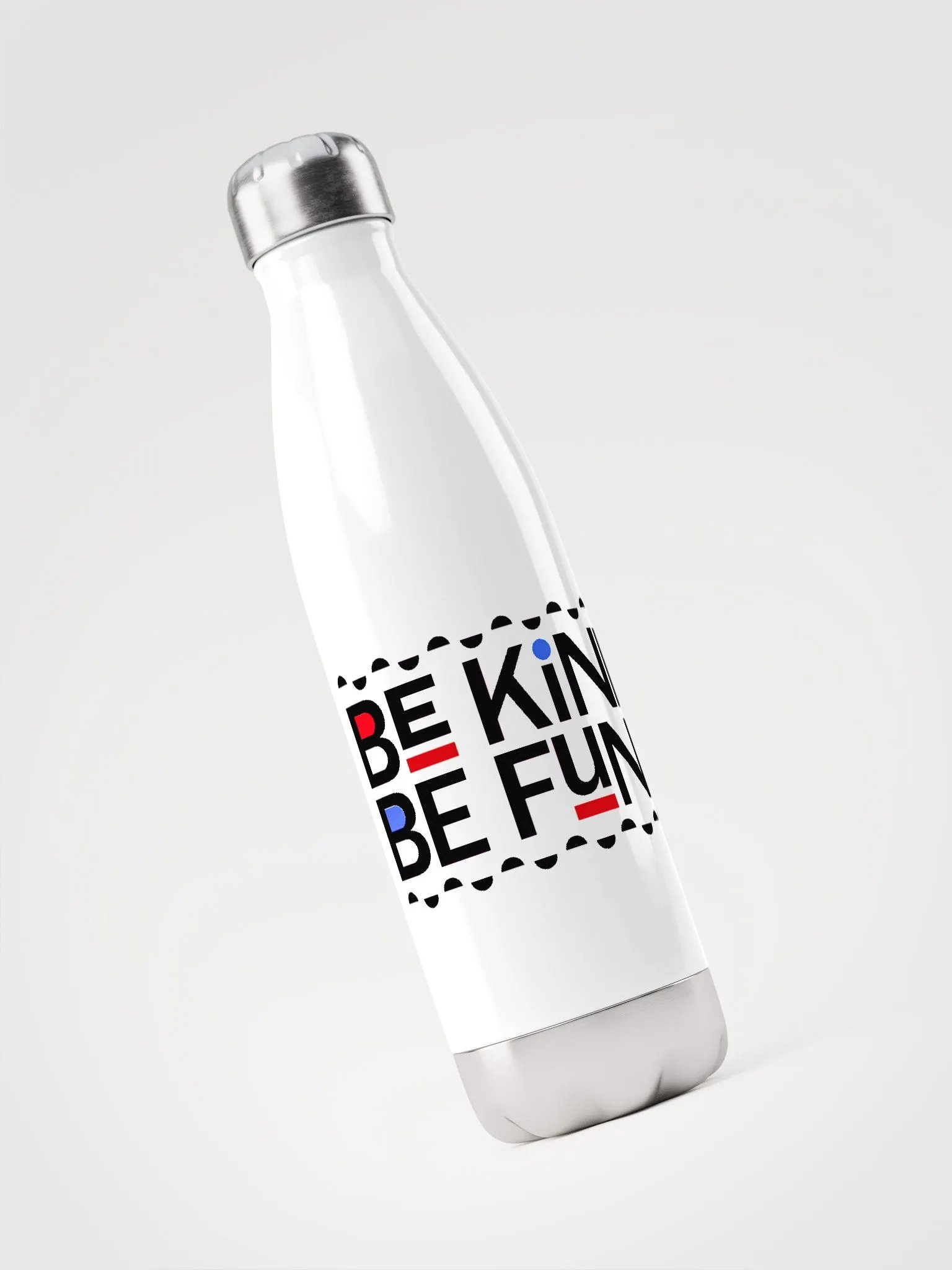 'Be Kind Be Funny' STEEL WATER BOTTLE product image (3)