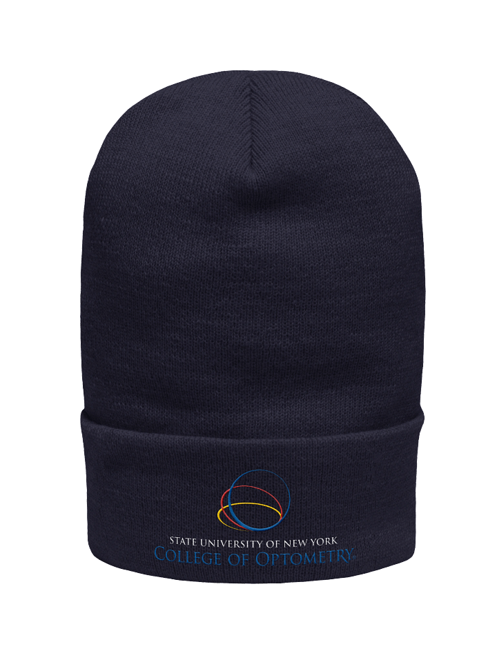 SUNY Optometry - Embroidered Logo Cuffed Beanie product image (1)