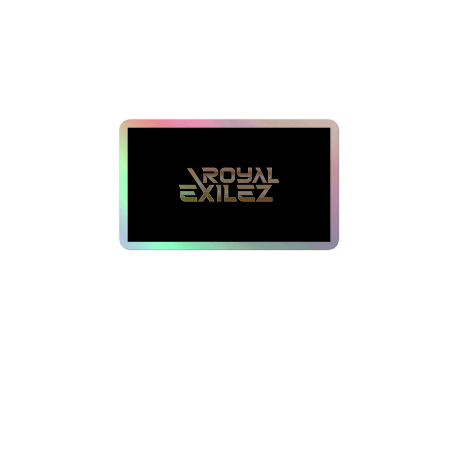 ROYAL EXILEZ Holographic Sticker Sheet product image (1)