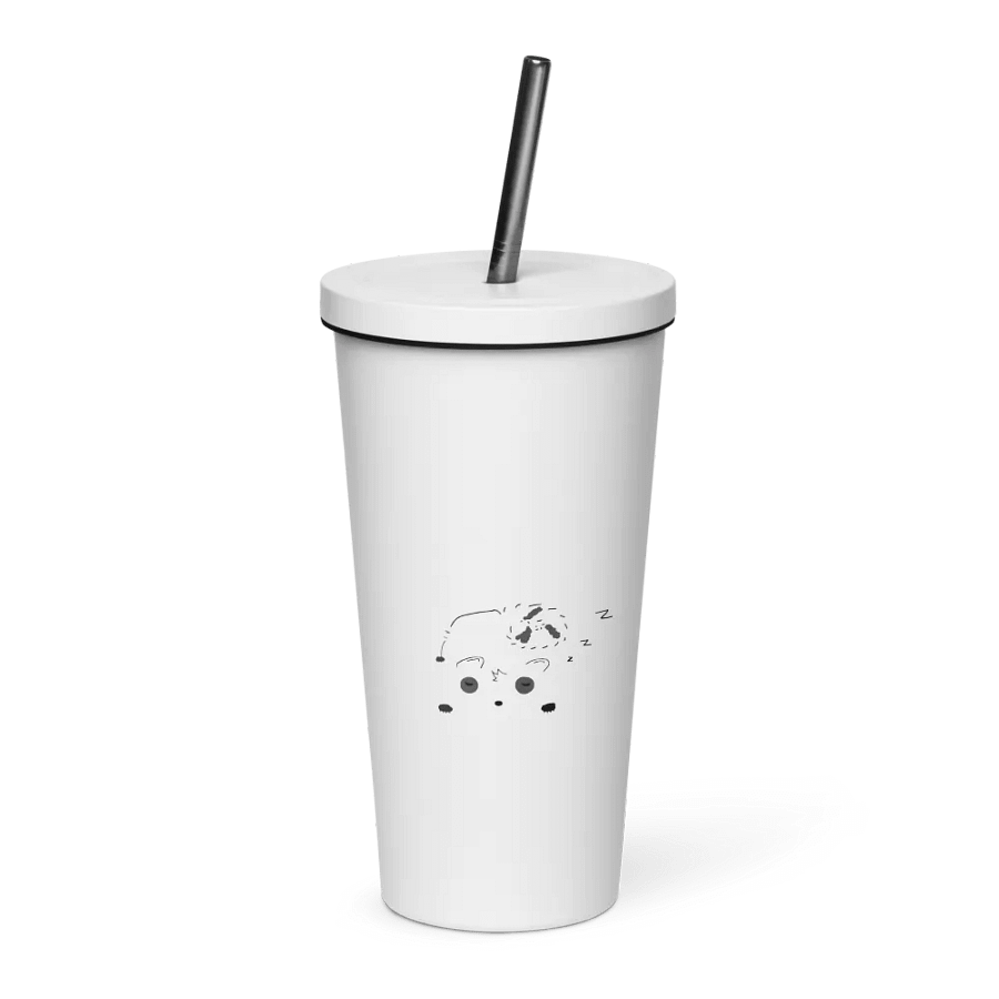 Comfy AG Racoon Insulated Tumbler with a Straw product image (127)