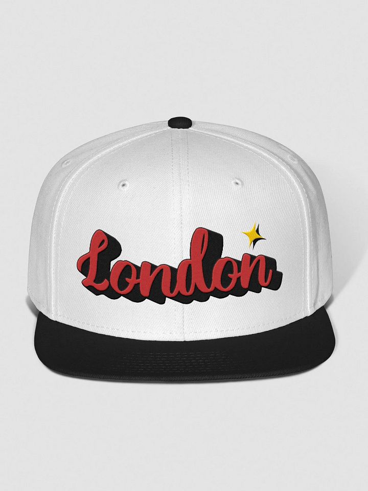 LONDON / SNAPBACKCAP / EMBROIDERED product image (1)
