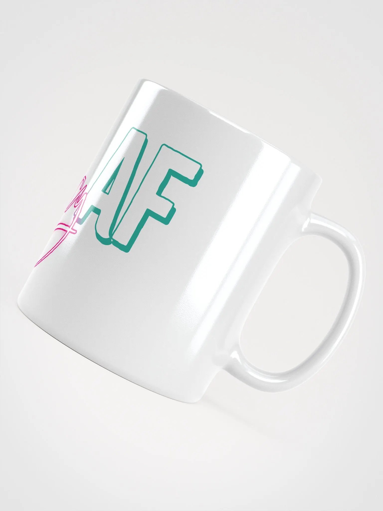 Neurospicy AF Mug White 20oz product image (4)
