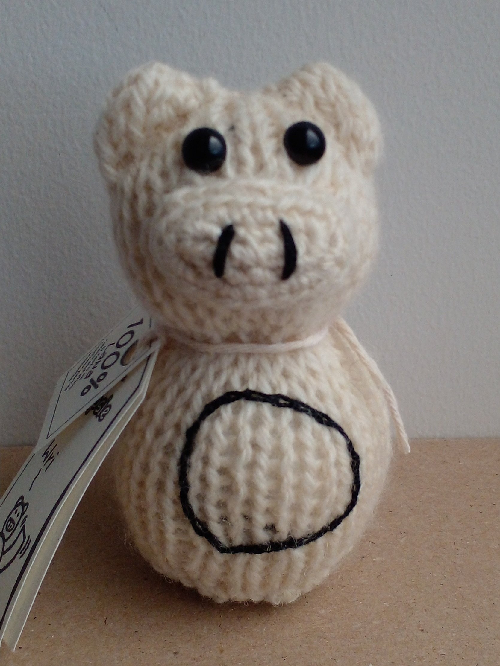 100% Wool 10cm Stuffed Pupsie - Pupsies! product image (1)