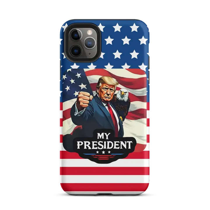 iPhone Tough Case: Trump, My President, with Eagle product image (26)