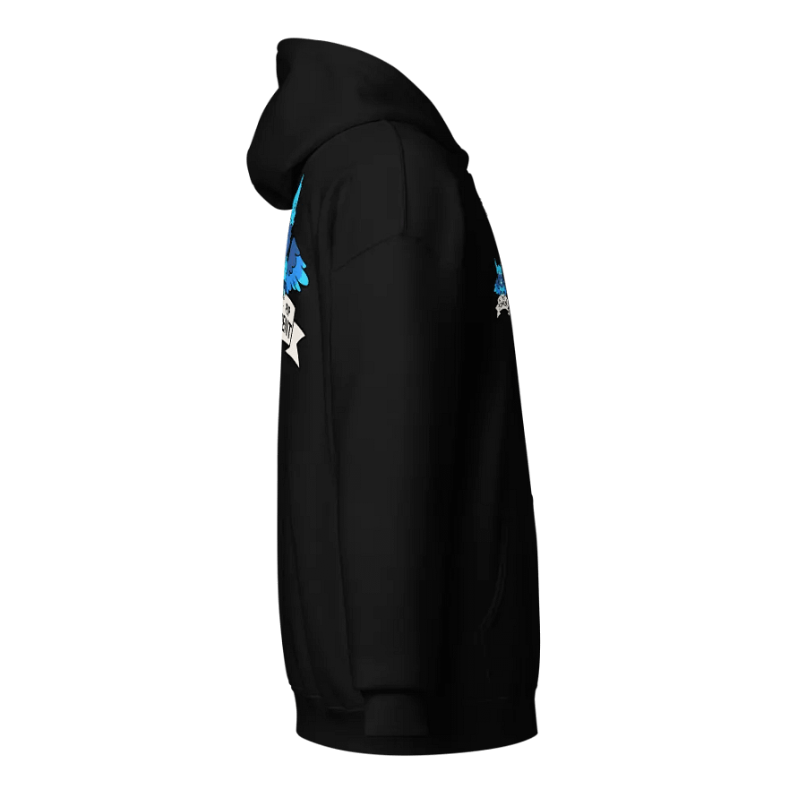 Blue Logo Zip Up Hoodie product image (4)