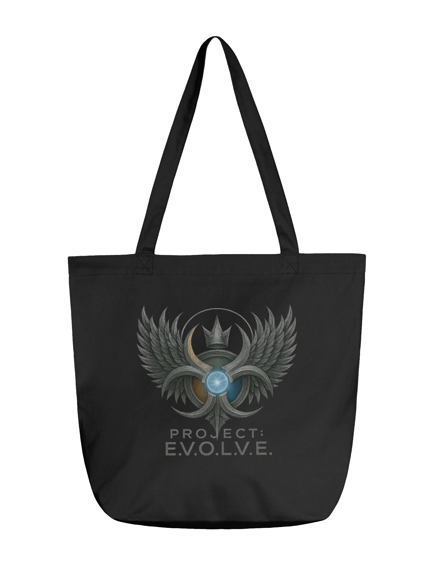 PROJECT: E.V.O.L.V.E. – Crest Emblem Tote Bag product image (1)