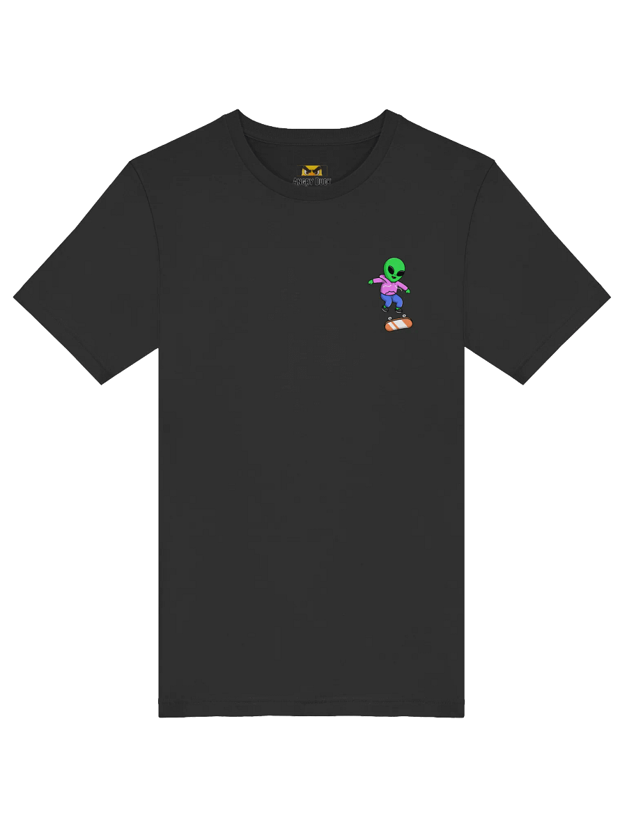Alien Skateboarder Graphic T-Shirt product image (5)