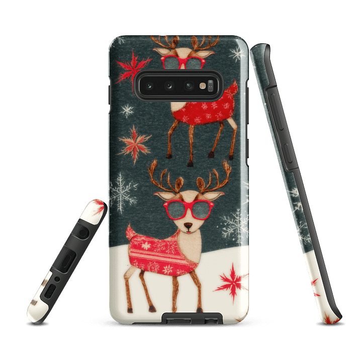Festive Reindeer Samsung® Tough Case product image (5)