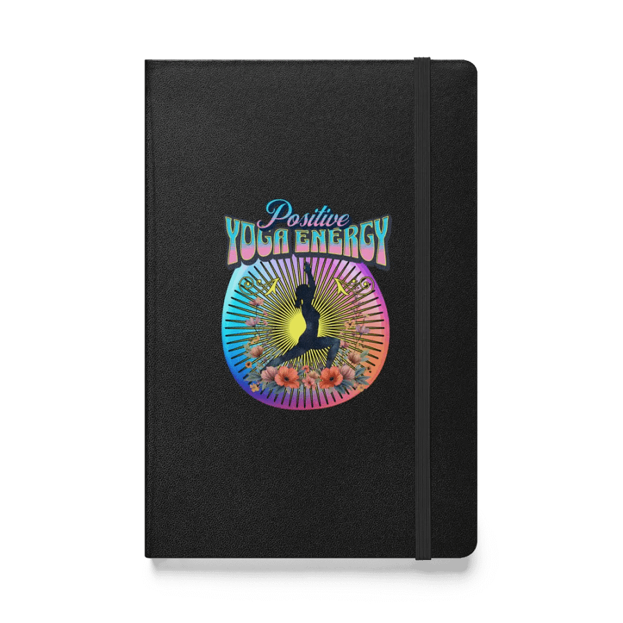 Positive Yoga Energy Hardcover Notebook product image (1)