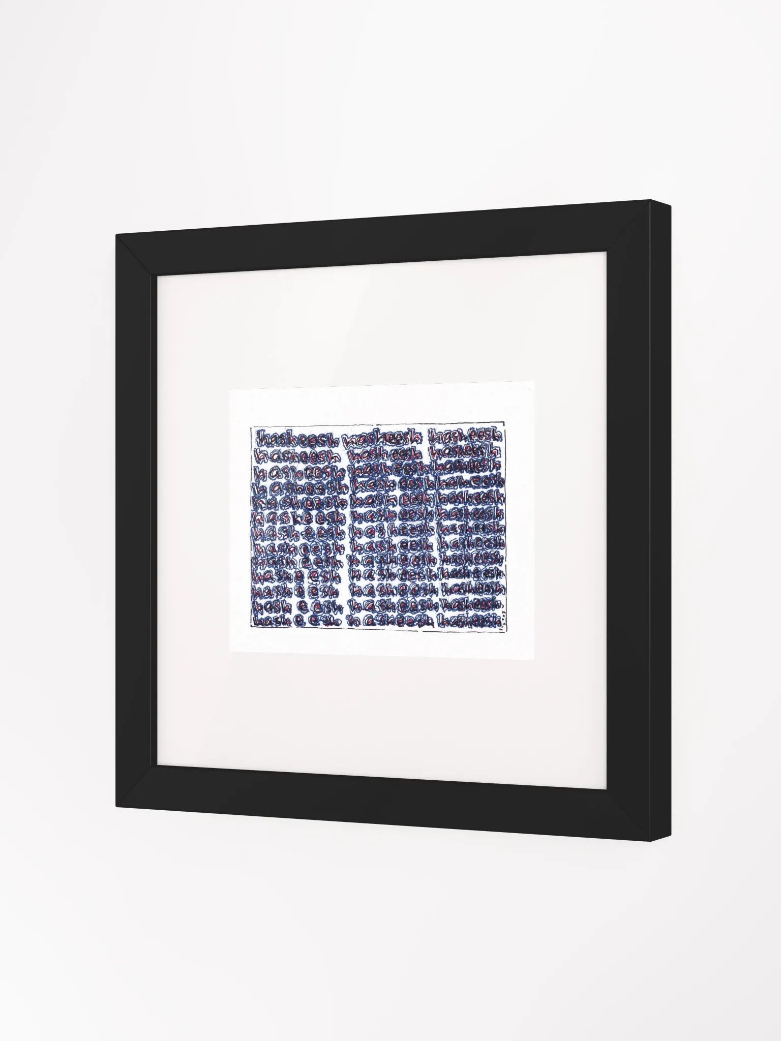 Asheesh Panel Card Print Framed product image (4)