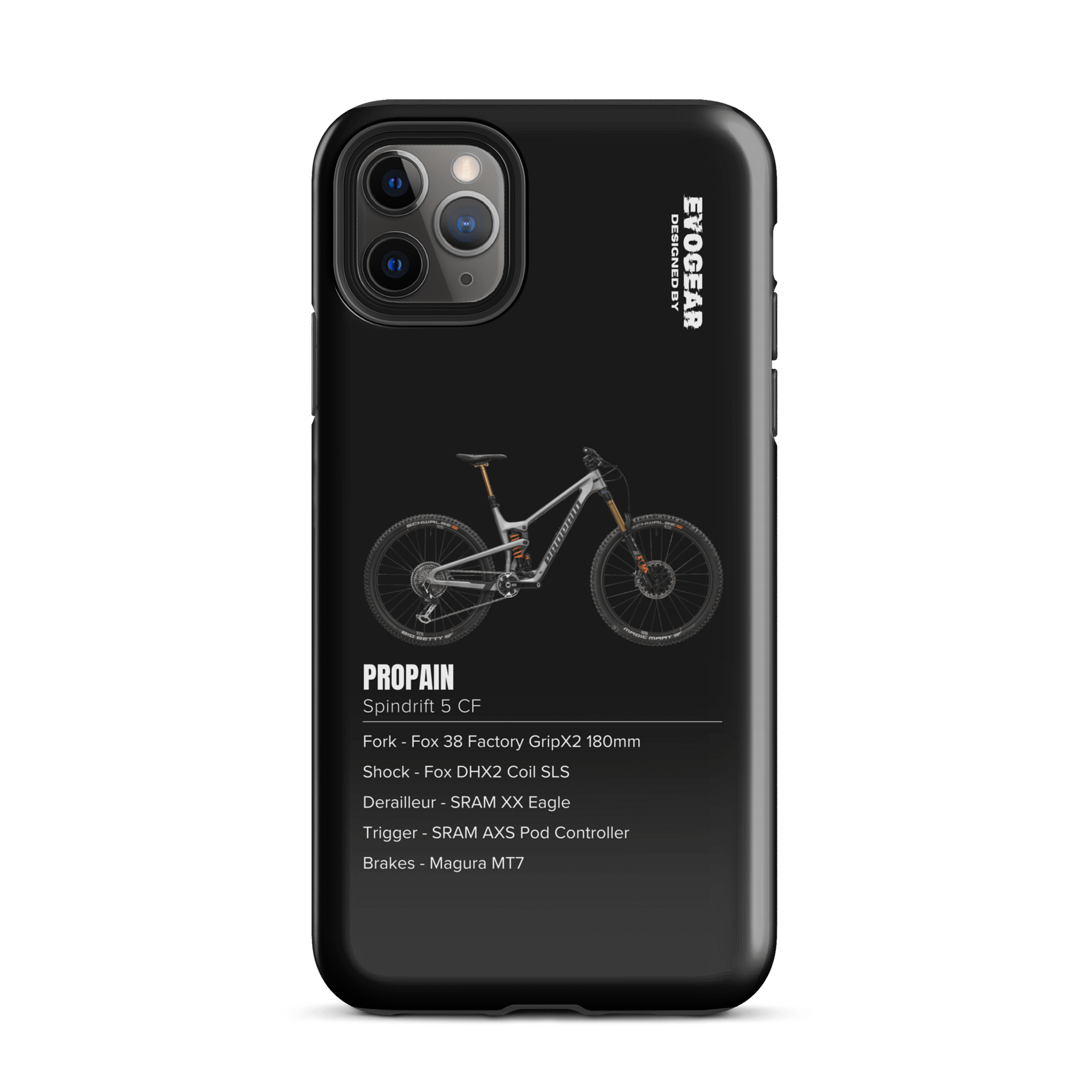Black Propain Spindrift 5 CF iPhone Case product image (51)