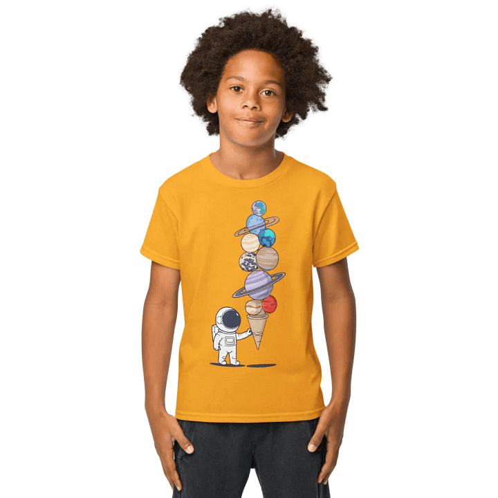 Cosmic Cones Youth Sports Tee product image (1)