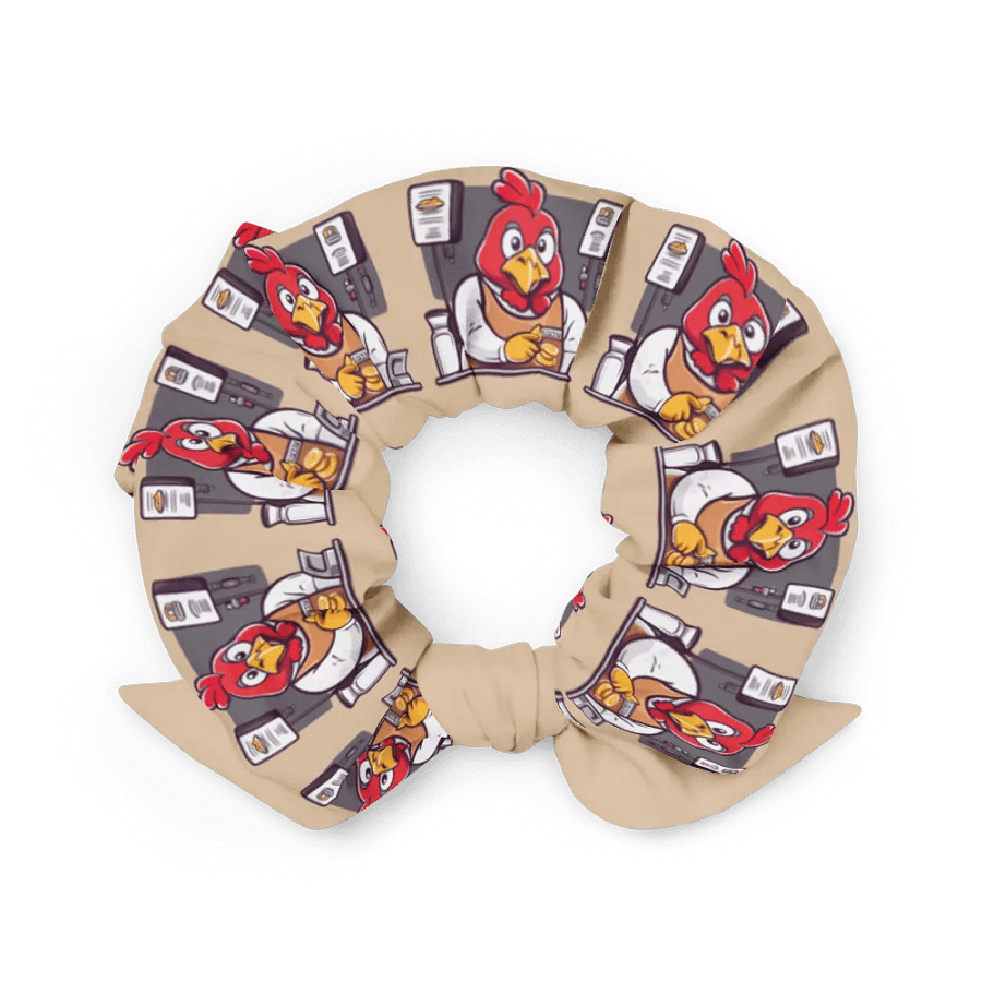 Geeky Chicken All-Over Print Scrunchie product image (2)