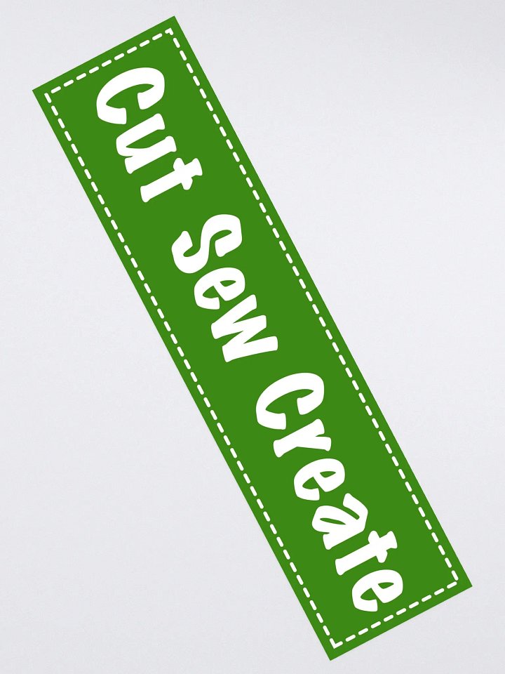 Cut Sew Create Bumper Sticker product image (2)