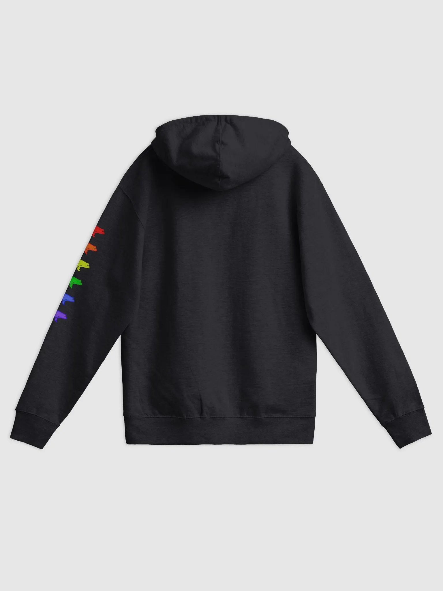 Rainbow Frogs Fleece Zipper Hoodie product image (6)
