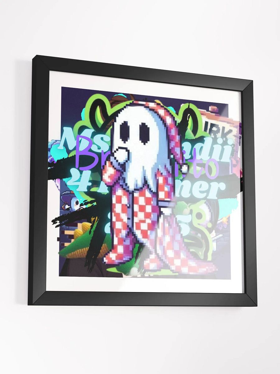 Vibrant Cartoon Collection Framed Poster product image (3)
