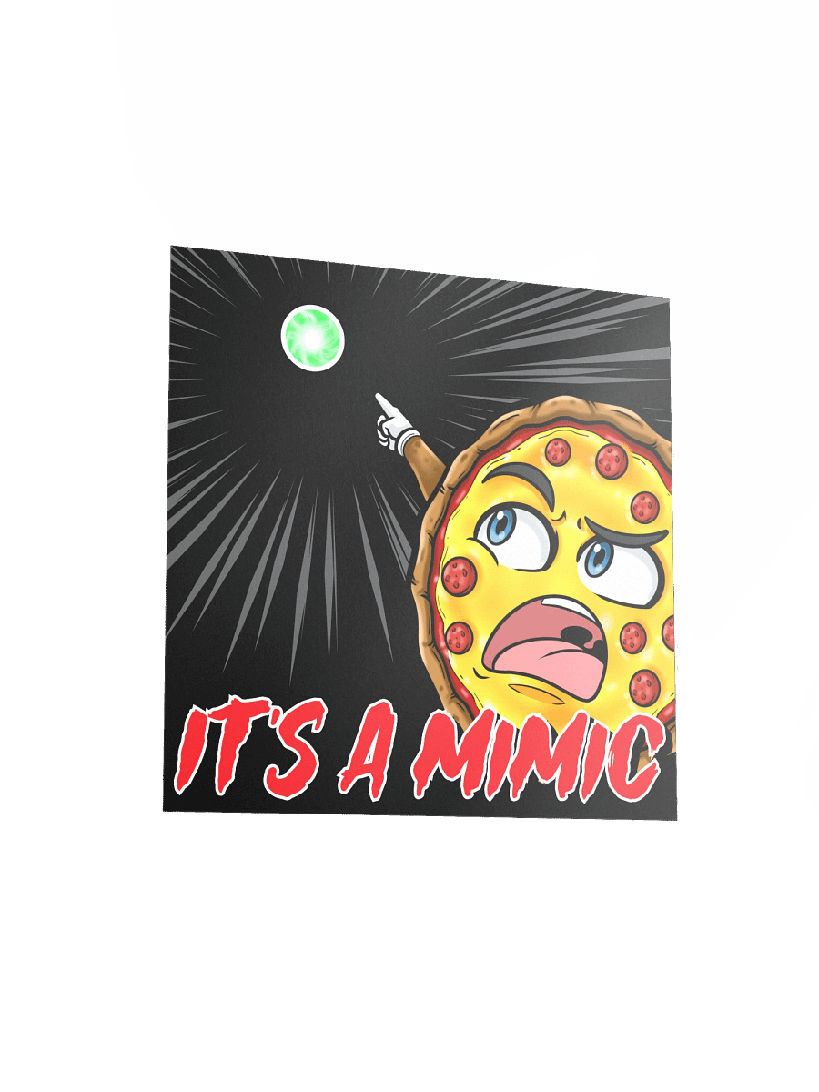 SpookyTimePizza - "It's a Mimic!" Poster product image (6)
