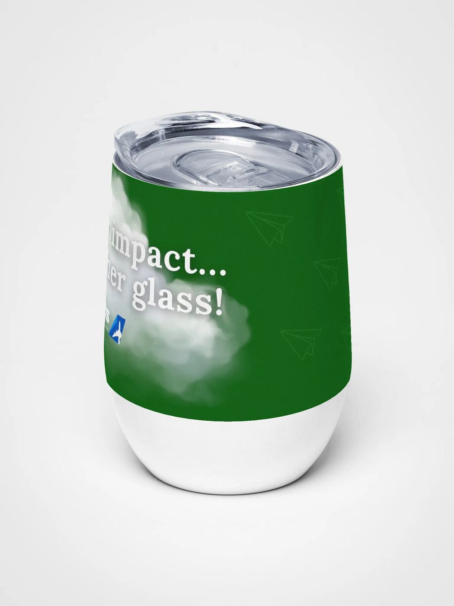 🍷 Brace For Impact… With Another Glass - Traveller’s Wine Tumbler product image (6)