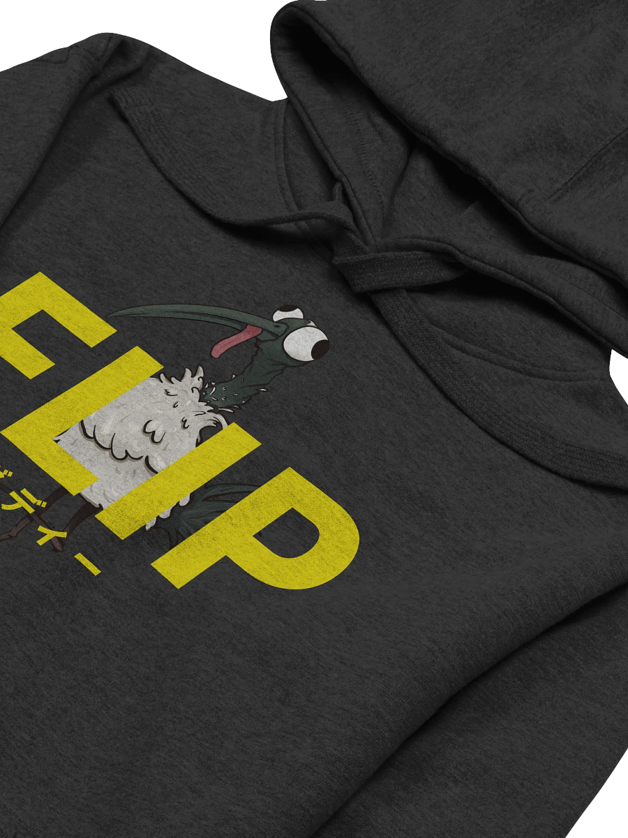 Flip & Bin Chicken Hoodie (Yellow Text) product image (21)